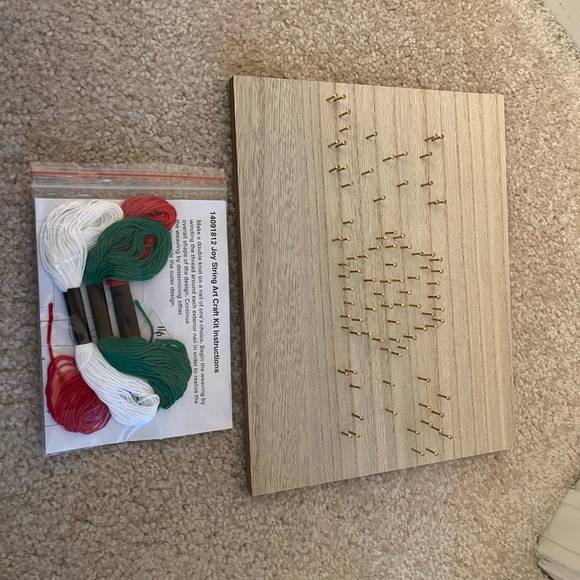 String art craft kit from Oriental Trading Company - JOY - Picture 3 of 4